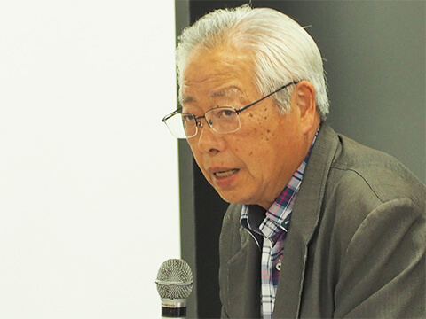 京都地名研究会会長　「一口」再考の研究報告
